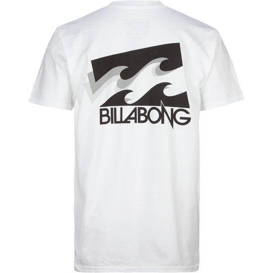 BILLABONG - OVER THE TOP - T-Shirt Homme - Blanc