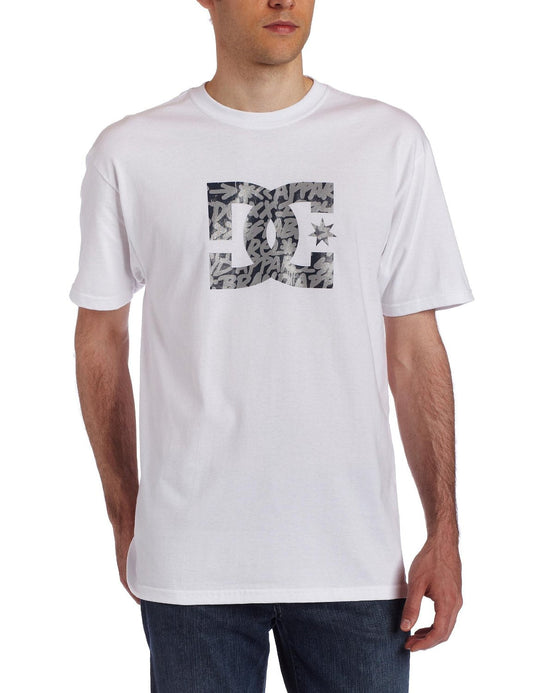 DC-SHOES - MENS DOUBLE - T-Shirt Homme - Blanc