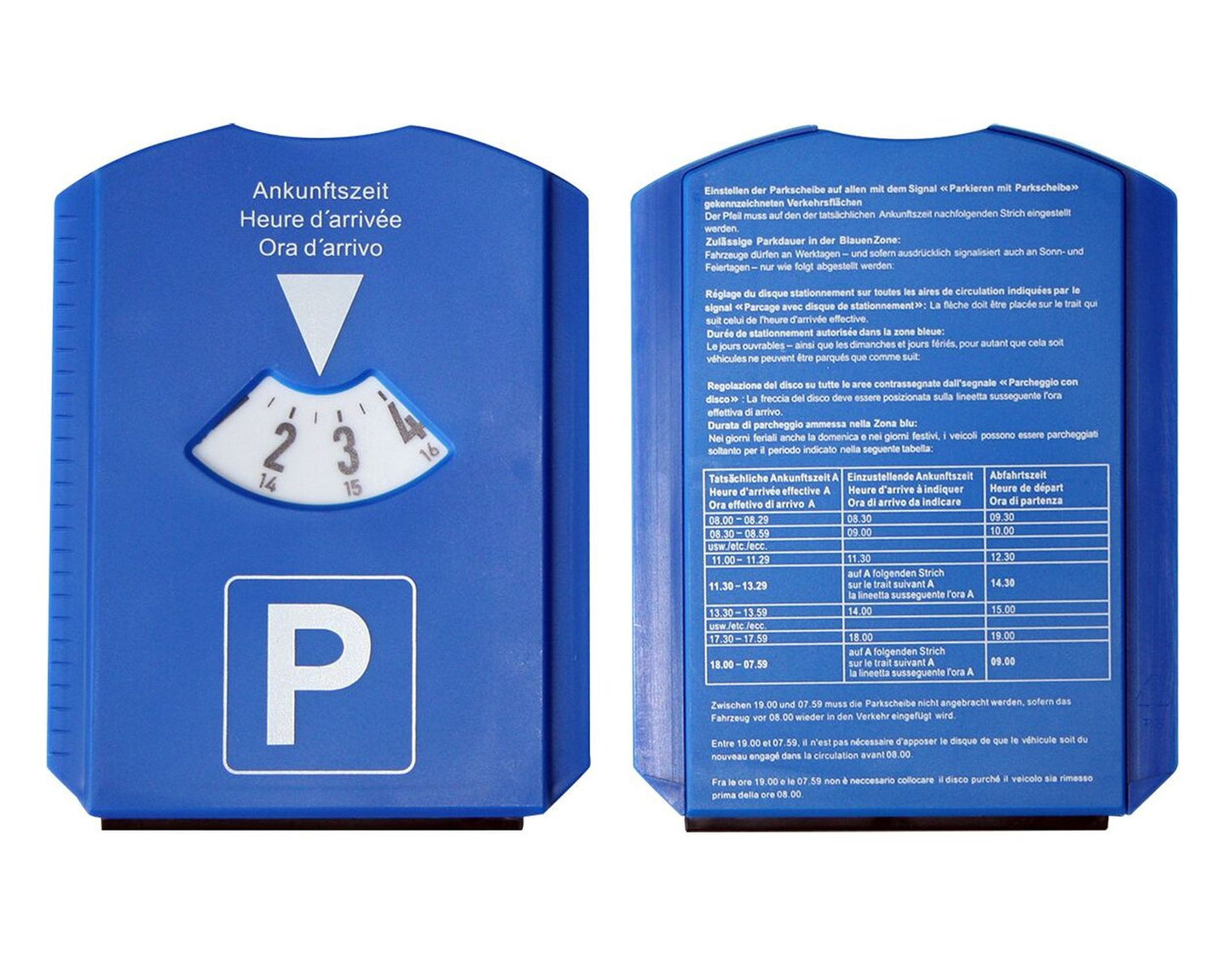 Max4Car Disque de parcage avec grattoir