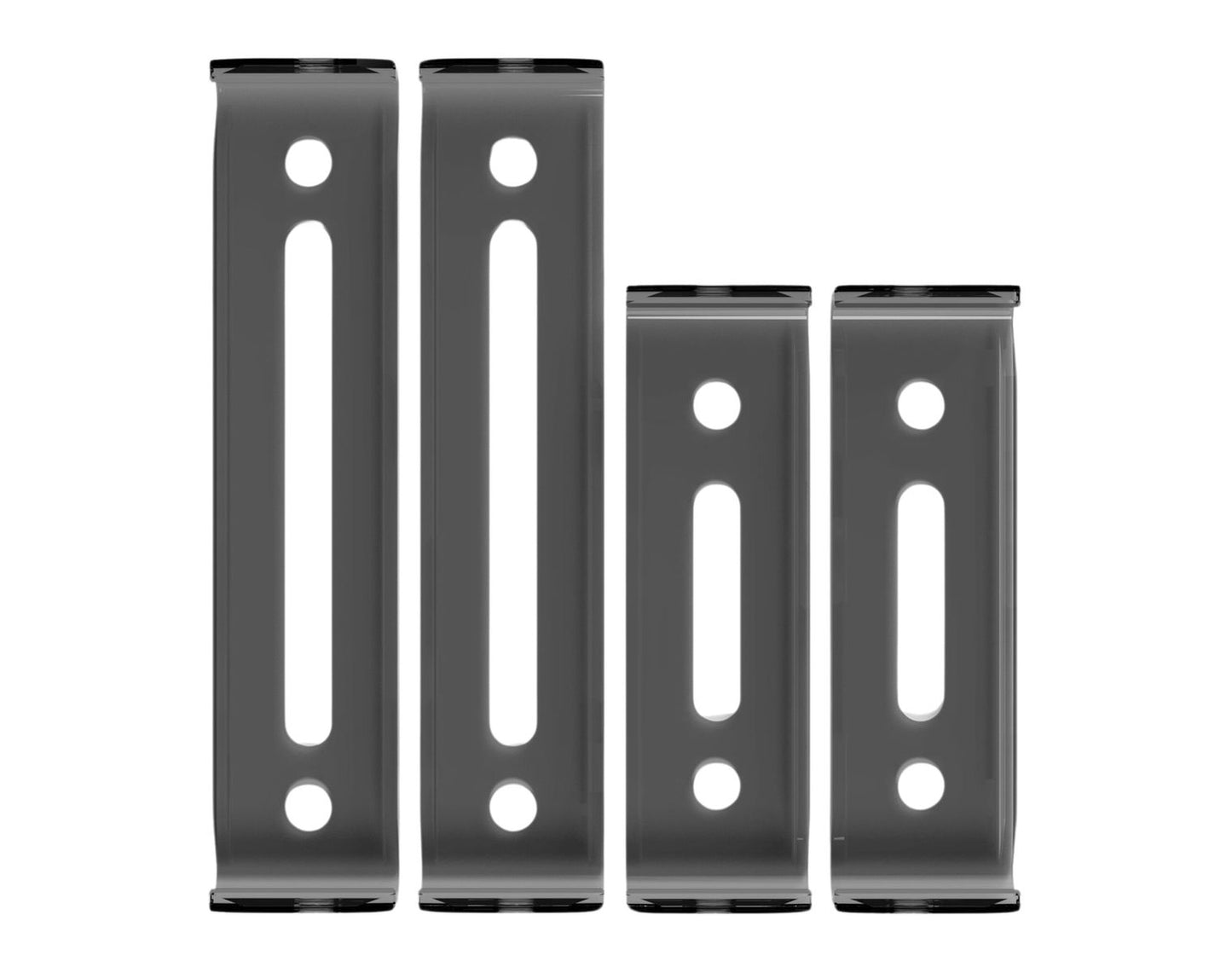 X-CLICK Support de plaques sans cadre Shadow Black