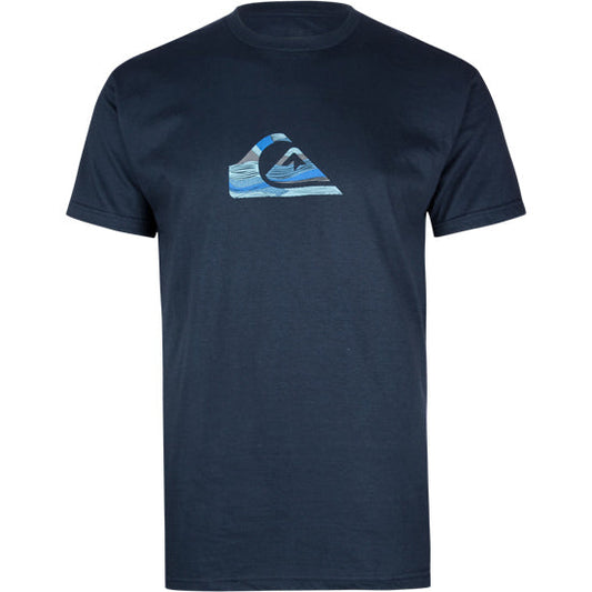 QUIKSILVER - LOGO STYLE - T-Shirt Homme - Bleu