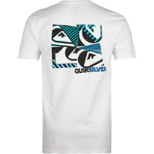 QUIKSILVER - MONTAGE - T-Shirt Homme - Blanc